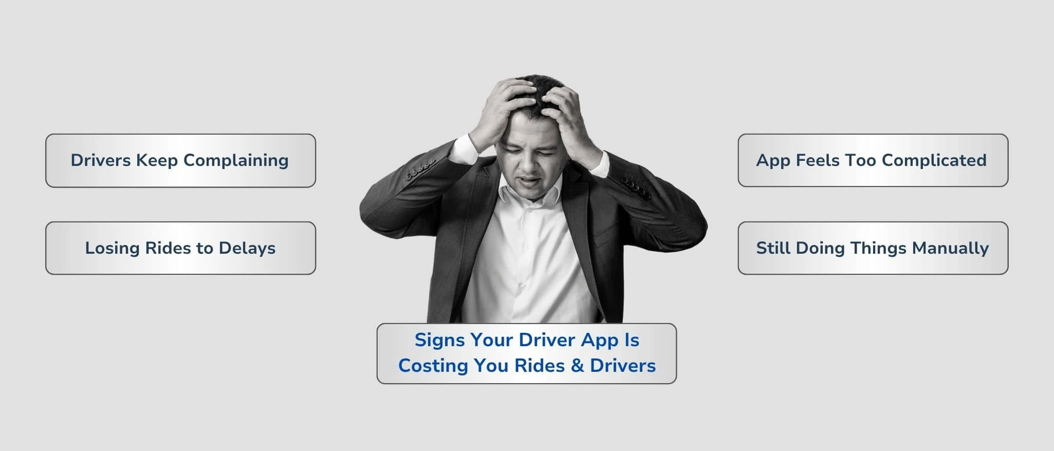 Ride hailing driver app
