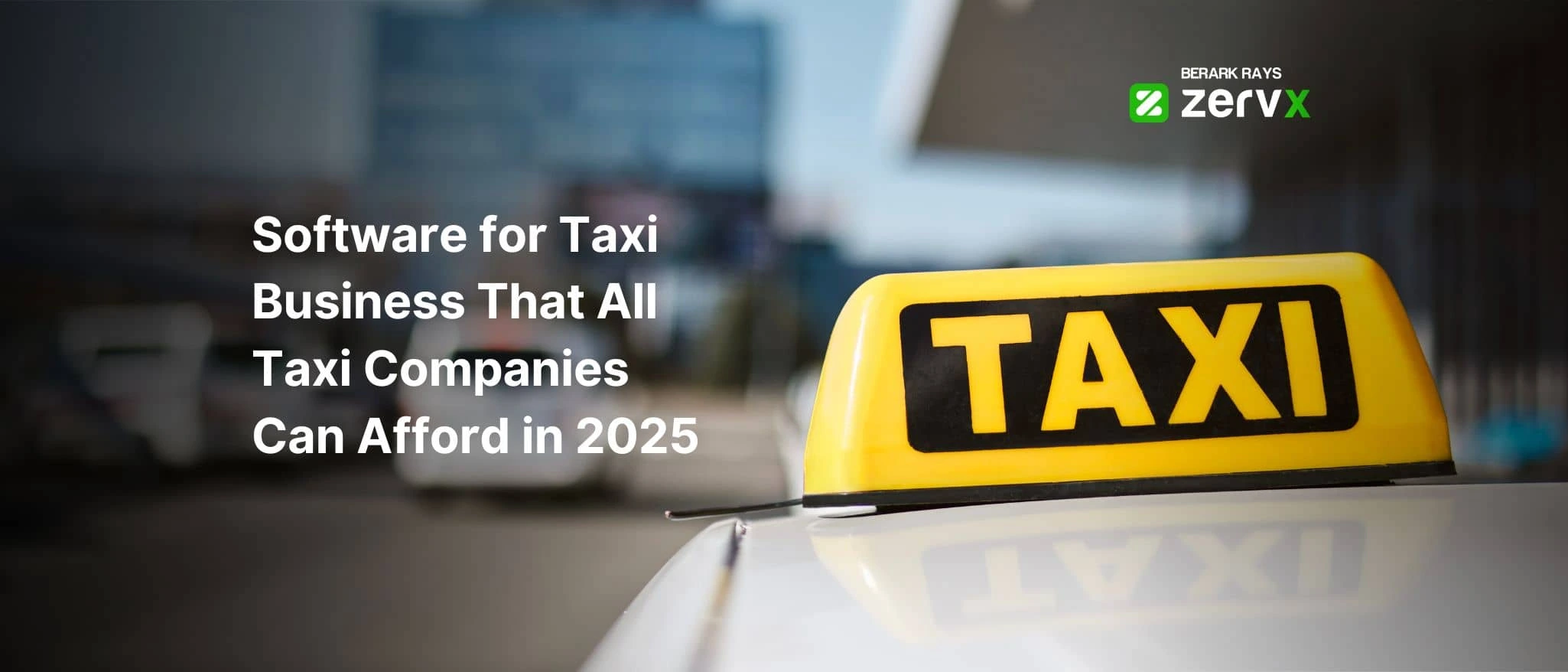 Software for taxi business