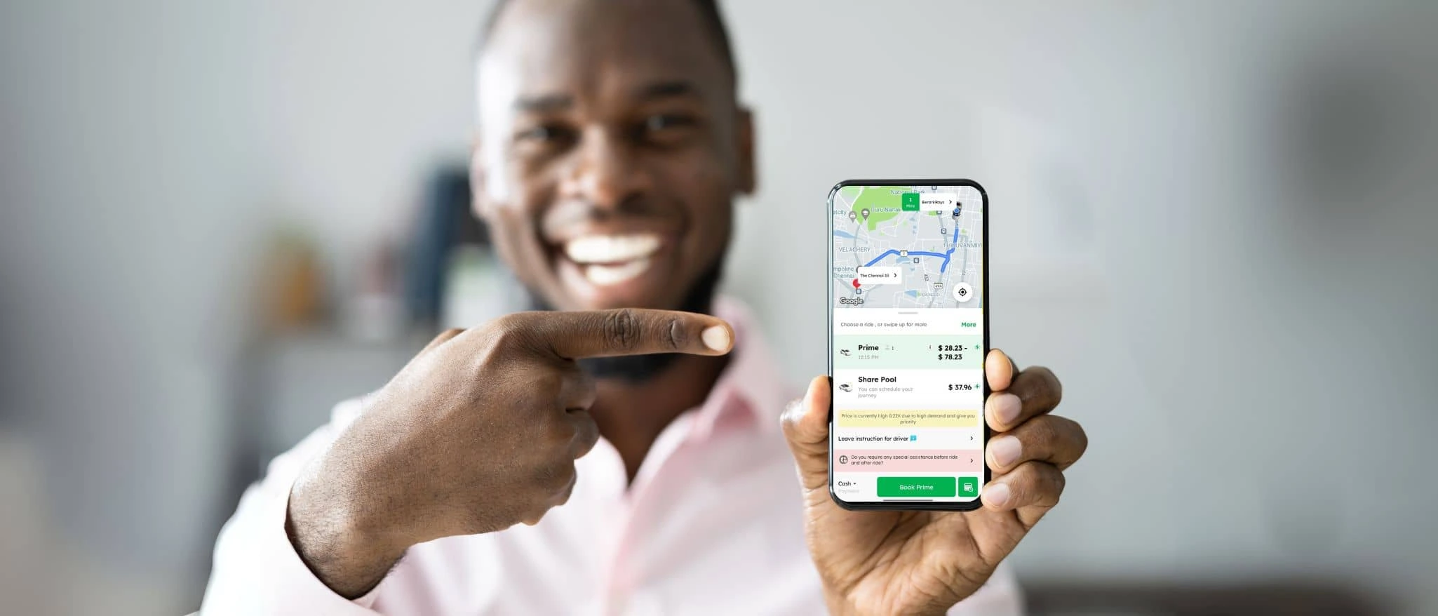 Taxi app development cost