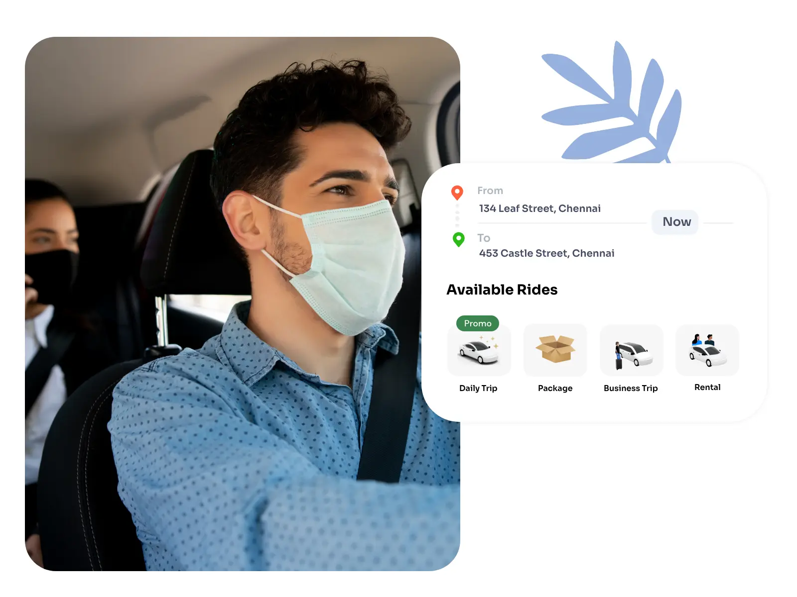 Employee transportation booking system
