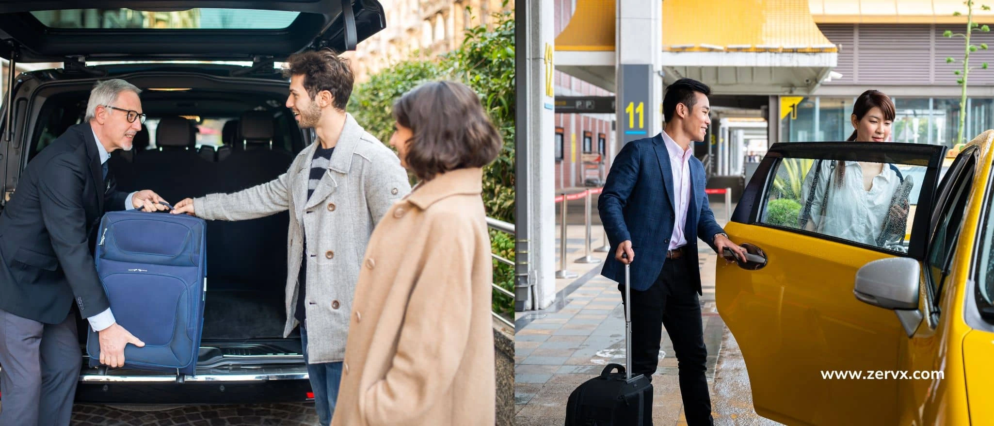 Types of airport transfer services